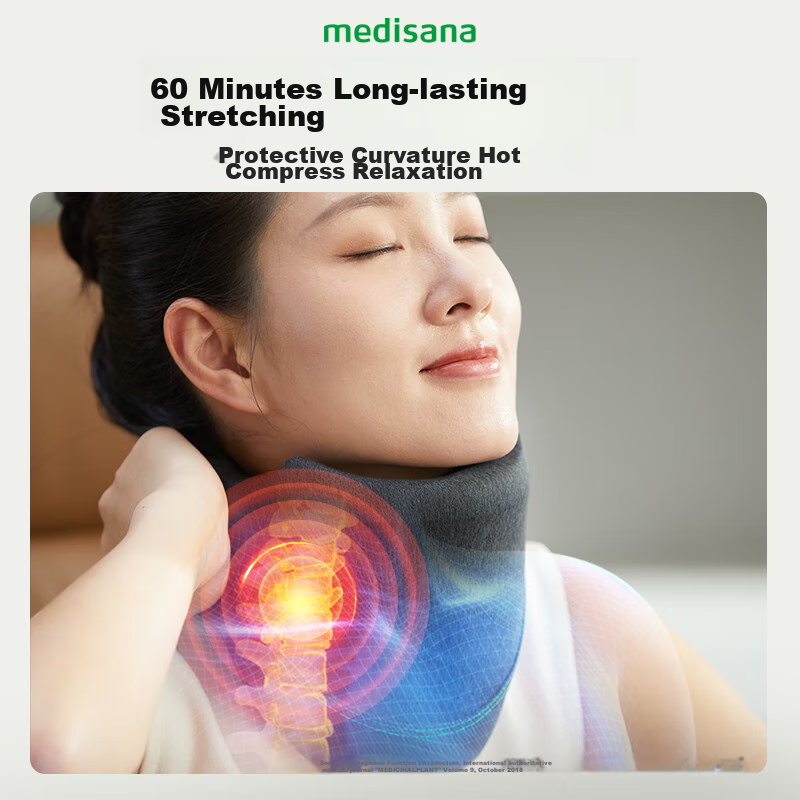 Medisana German Neck Support, Cervical Pillow, Neck Protector, Anti-Frontal Head...