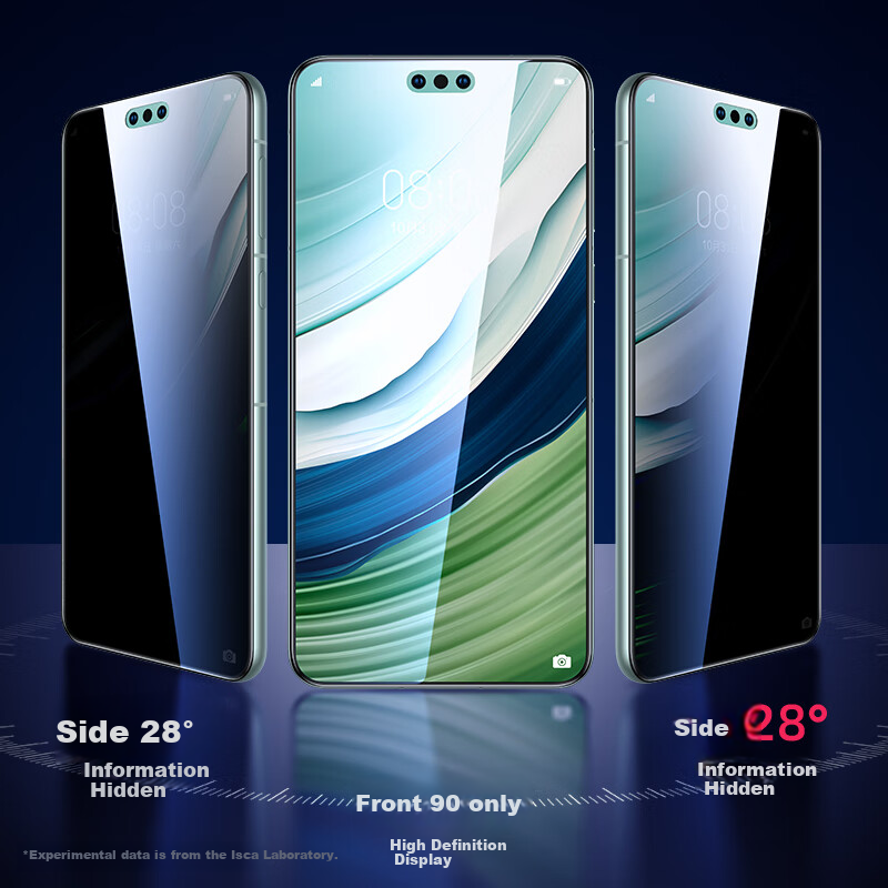 Yisika [Privacy Screen Protector 2 Pieces] for Huawei Mate60Pro/+ Hydrogel Soft...