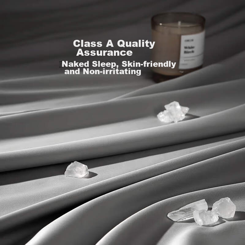 LOVO Luolai Shenghuo, Light Luxury 100S Long-Staple Cotton Sateen Four-Piece Bed...