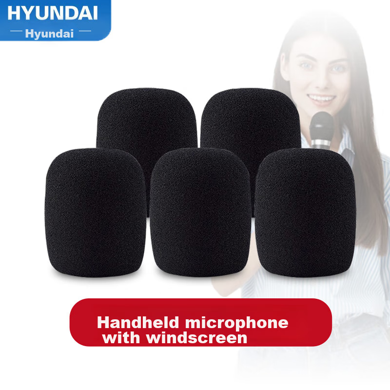 NINTAUS PJ-HMH*5 Microphone Cap, Foam Cover, Anti-Slip Microphone Protector, Spr...