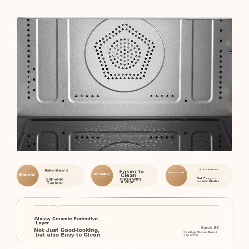 CASDON Microwave Oven Combo Steamer, Baked, Microwave, Steamed, Baked And Fried...