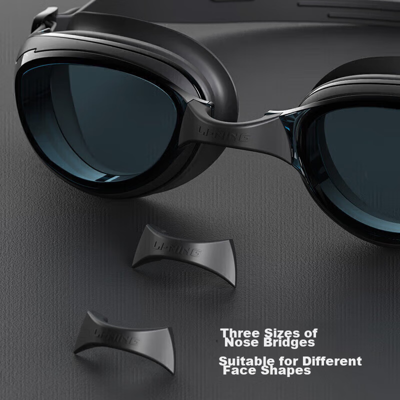 LI-NING Swimming Goggles And Cap, Waterproof And Anti-Fog, for Men And Women, Hi...