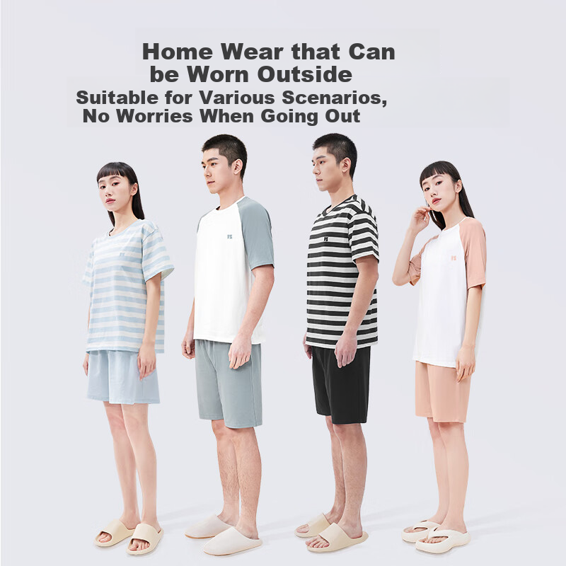 JDJZ Xinjiang Cotton Antibacterial Antiallergic Pure Cotton Women's Pajamas Wome...