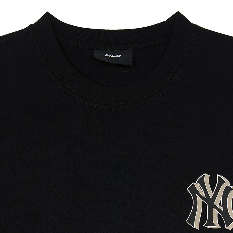 MLB  Women's Short Sleeve T-shirt with Printed Back, Fashionable Loose Fit, 25th...