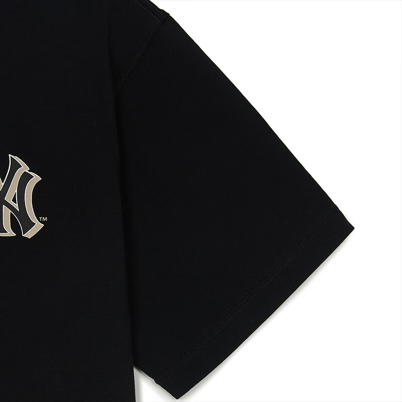 MLB  Women's Short Sleeve T-shirt with Printed Back, Fashionable Loose Fit, 25th...