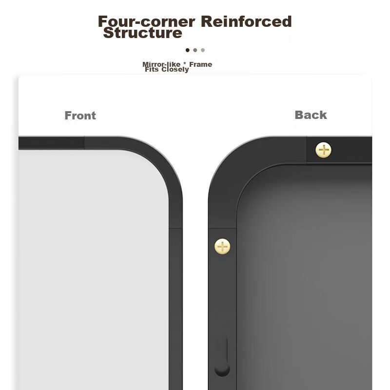 Milin Full-Length Mirror, Floor Mirror, Door-Mounted Mirror, Clothing Store Fitt...