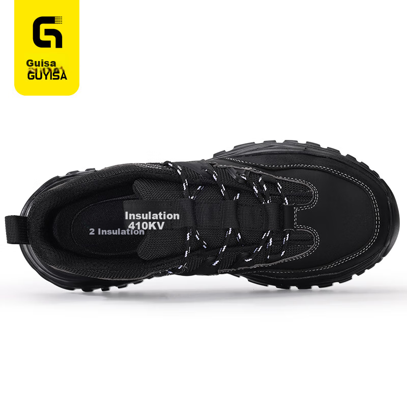 GUYISA Safety Shoes for Men, Electrician Insulated Anti-Smashing Anti-Puncture U...