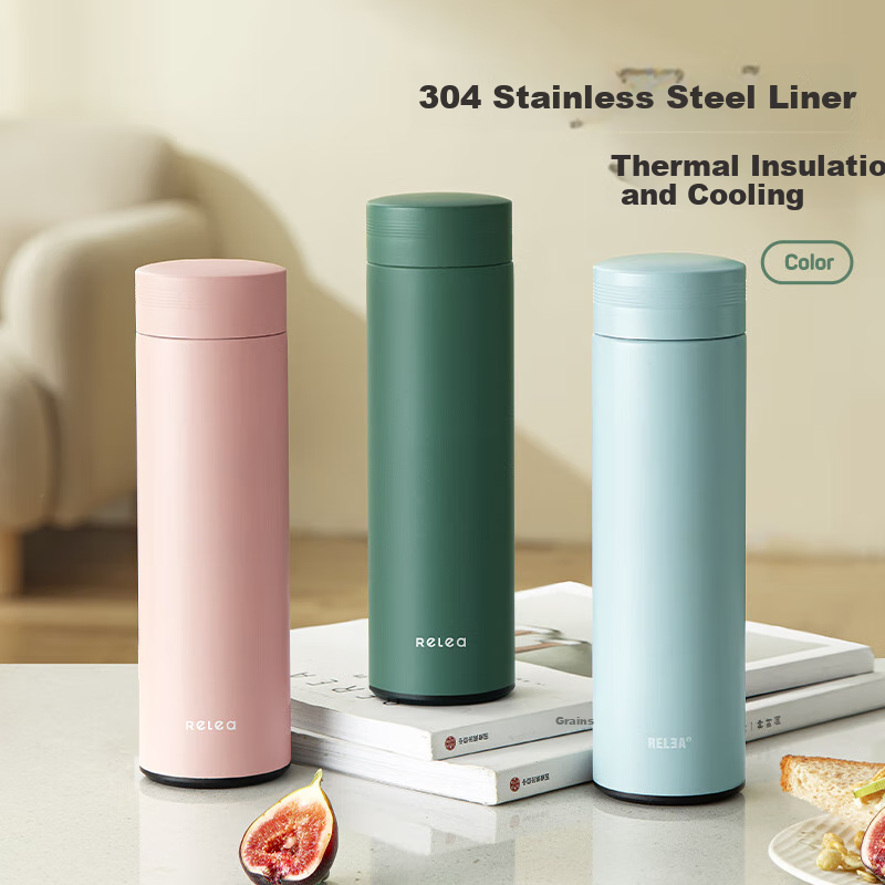 RELEA Mini Insulated Cup, 304 Stainless Steel Water Bottle, Tea Cup for Men And...