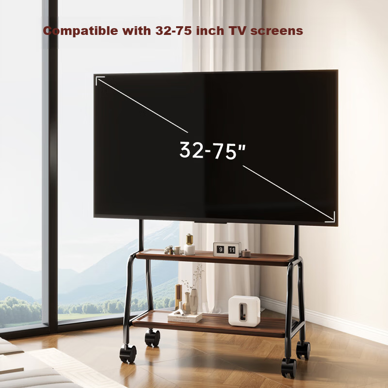 ProPre TV Mobile Stand Floor Stand for Living Room And Bedroom, 32-75 Inch Doubl...