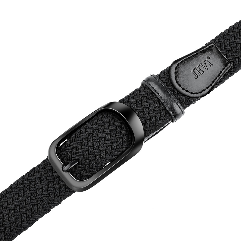 JEVI Men's Versatile Elastic Woven Stretch Belt Men's Decorative Canvas Belt You...