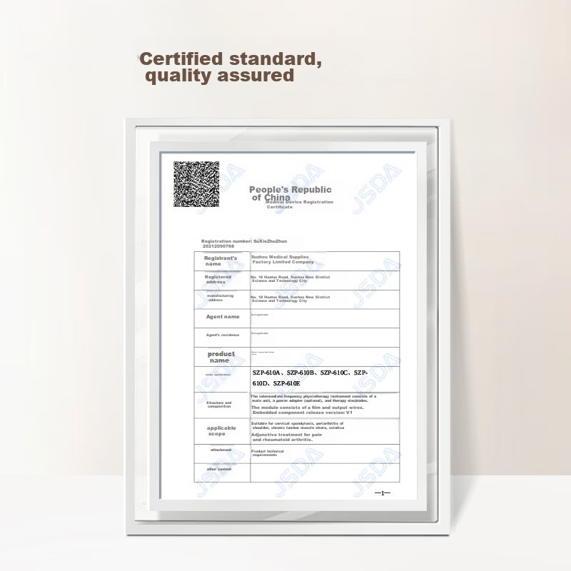 Yuwell Medium Frequency Therapy Device for Waist And Cervical Spine Massage, Cer...