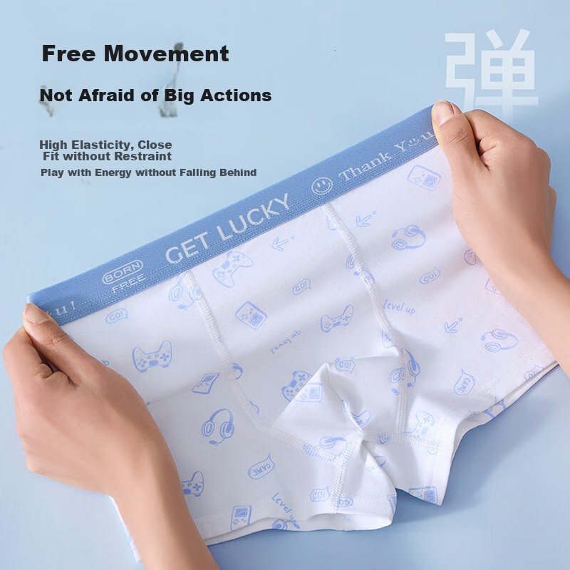 Maoren Children's Underwear for Boys [7A Antibacterial + Cloud-Feel Pure Cotton]...