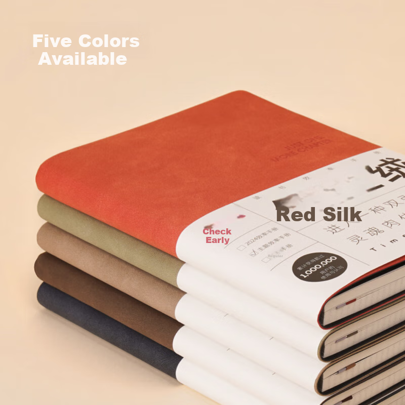 Reading Habit Notebook - Red Velvet