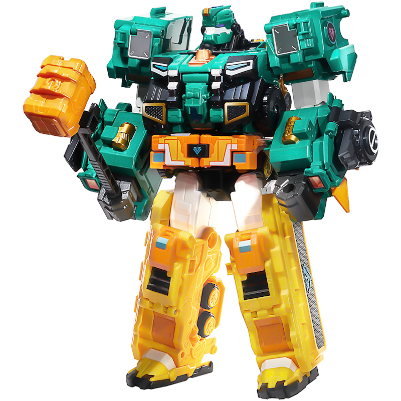 AULDEY Quantum Team Transforming Robot, Super Combination Mecha, Thunderstorm Wa...