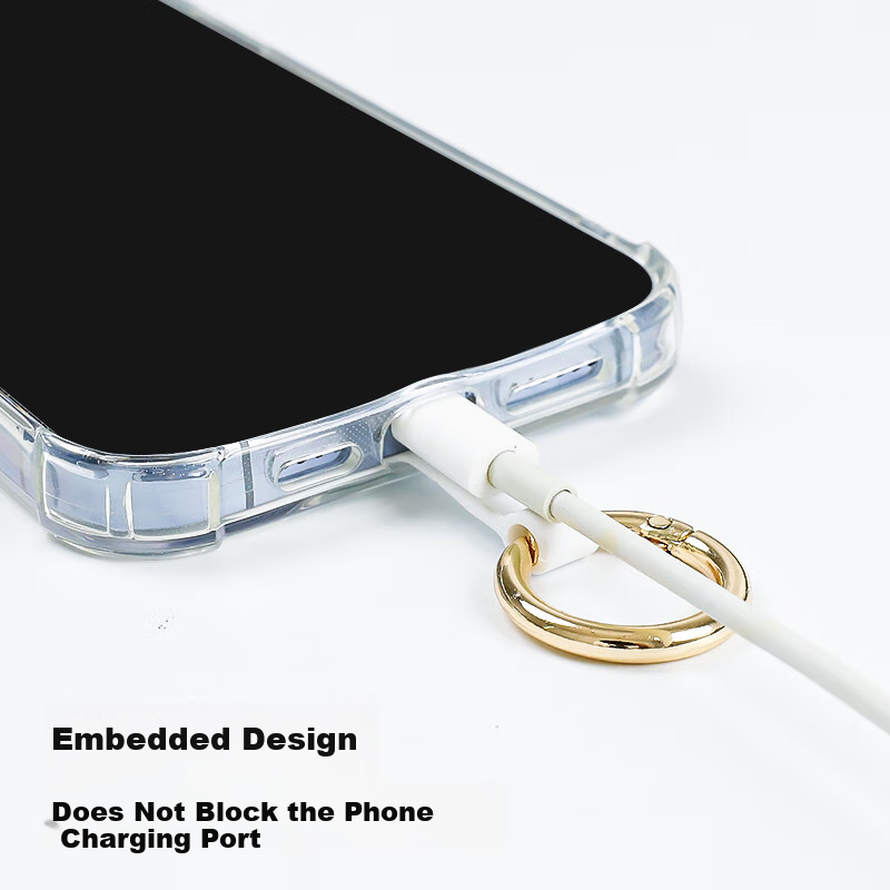 ESCASE Dual Chain Wrist Strap Anti-theft Hand Strap Anti-lost Clip Anti-drop for...