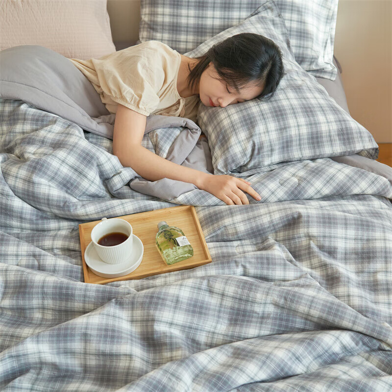 MUJI Class A 100% Cotton Air Conditioning Quilt, Summer Comforter, 200*230cm