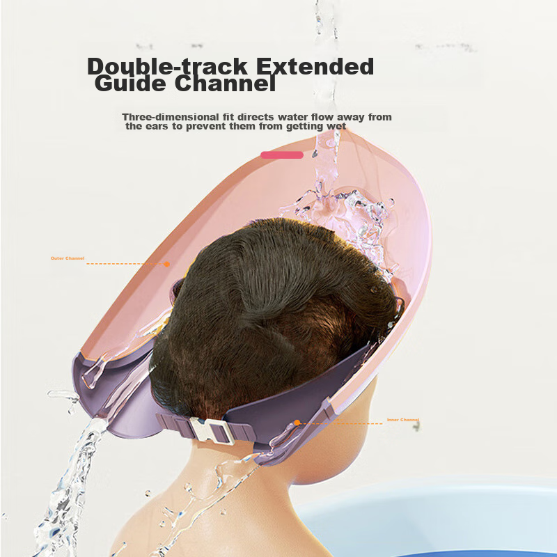 Baoshi Children's Shampoo Cap, Baby Hair Washing And Bathing Tool, Waterproof Ea...