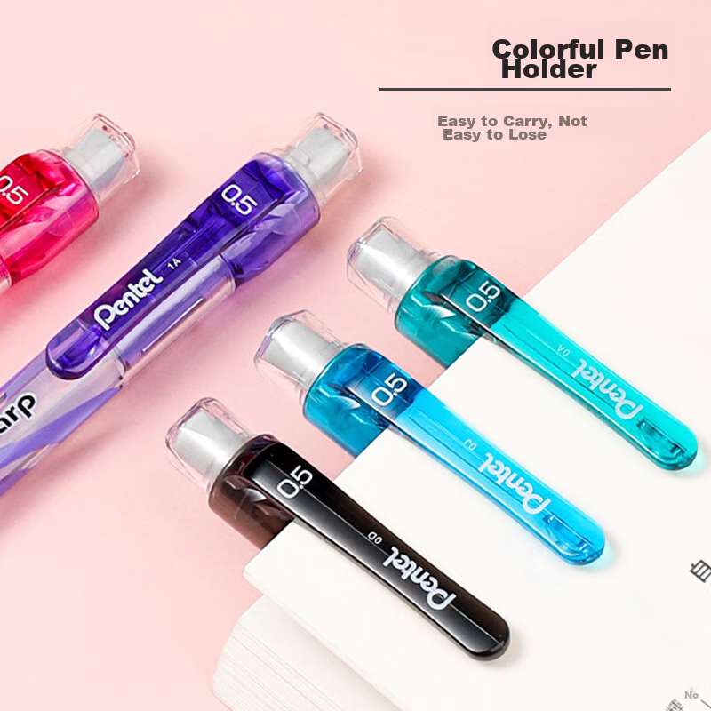 Pentel Mechanical Pencil 0.5mm, Break-Resistant Lead, Drawing Pencil for Student...