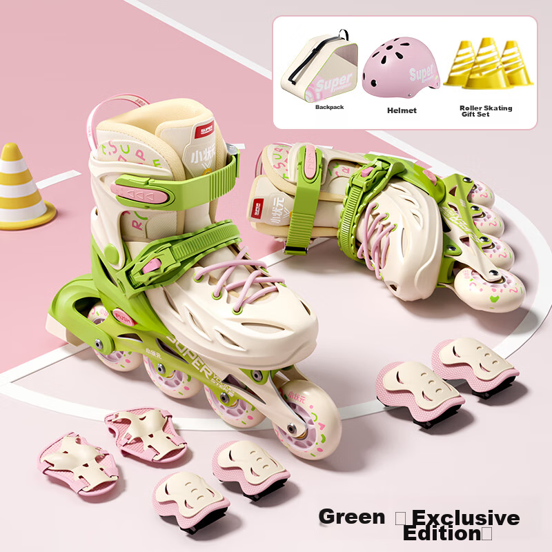 Xiaozhuangyuan Roller Skates for Children, Inline Skates for Boys And Girls, Rol...