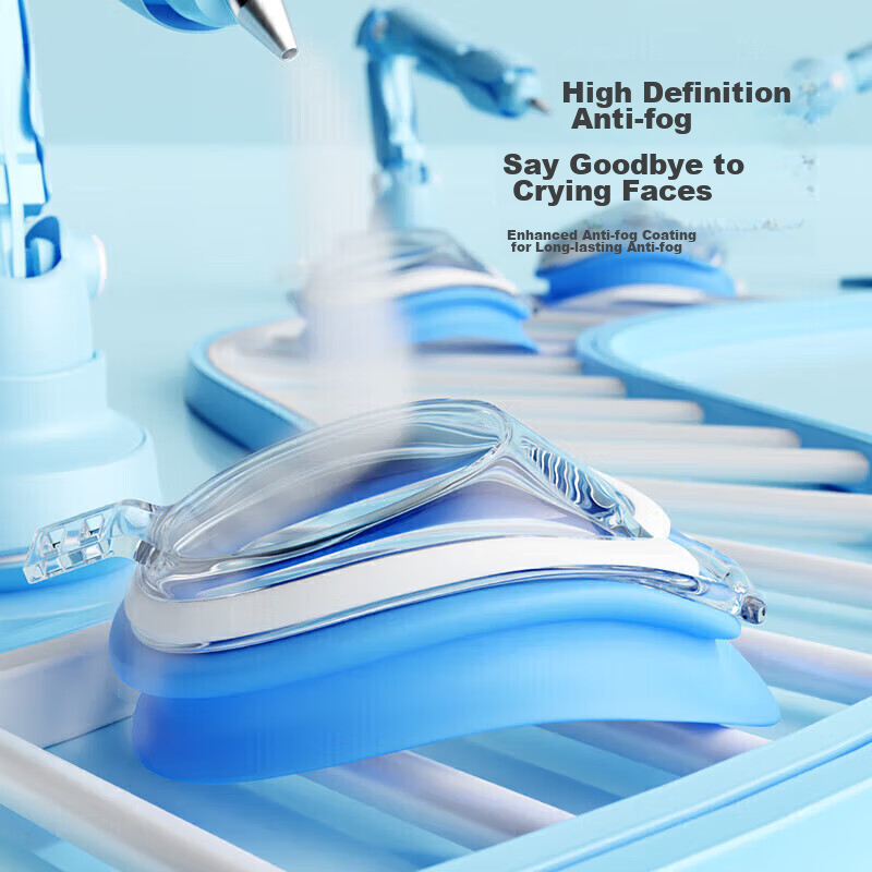 LI-NING Children's Swimming Goggles, Boys And Girls High-Definition Waterproof A...