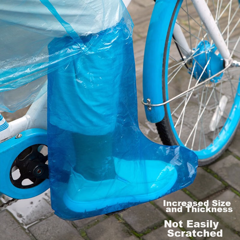 JAJALIN Disposable Rain Shoe Covers [20-Pack], Unisex Waterproof Thick Rain Boot...