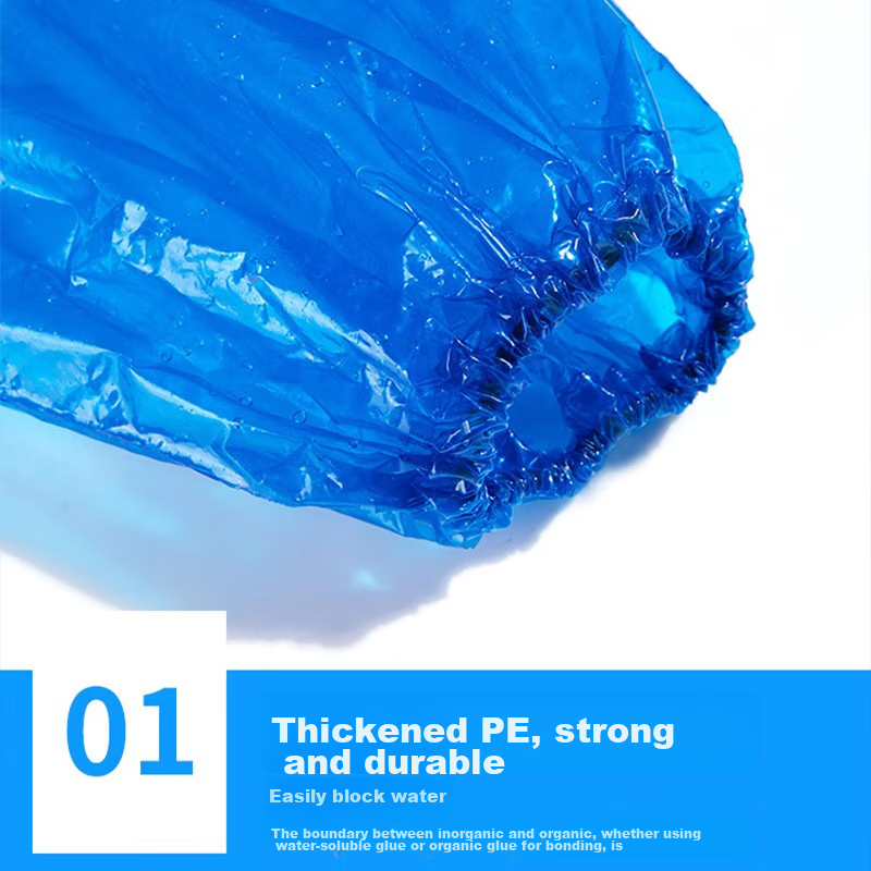 JAJALIN Disposable Rain Shoe Covers [20-Pack], Unisex Waterproof Thick Rain Boot...