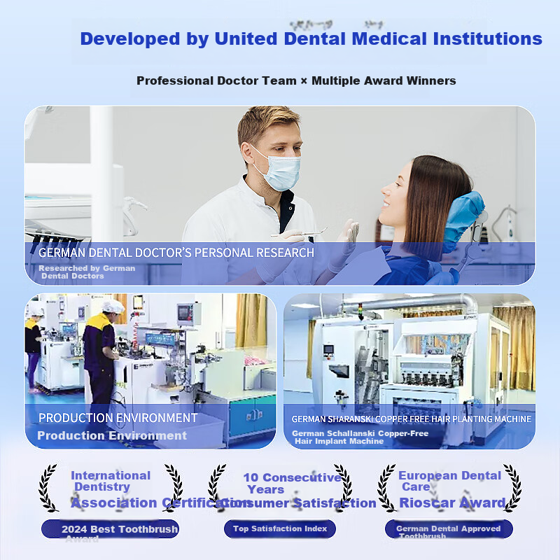 SOAO Luxury High-End Fine Silk Soft Bristle Toothbrush Sam's Same Style Adult La...