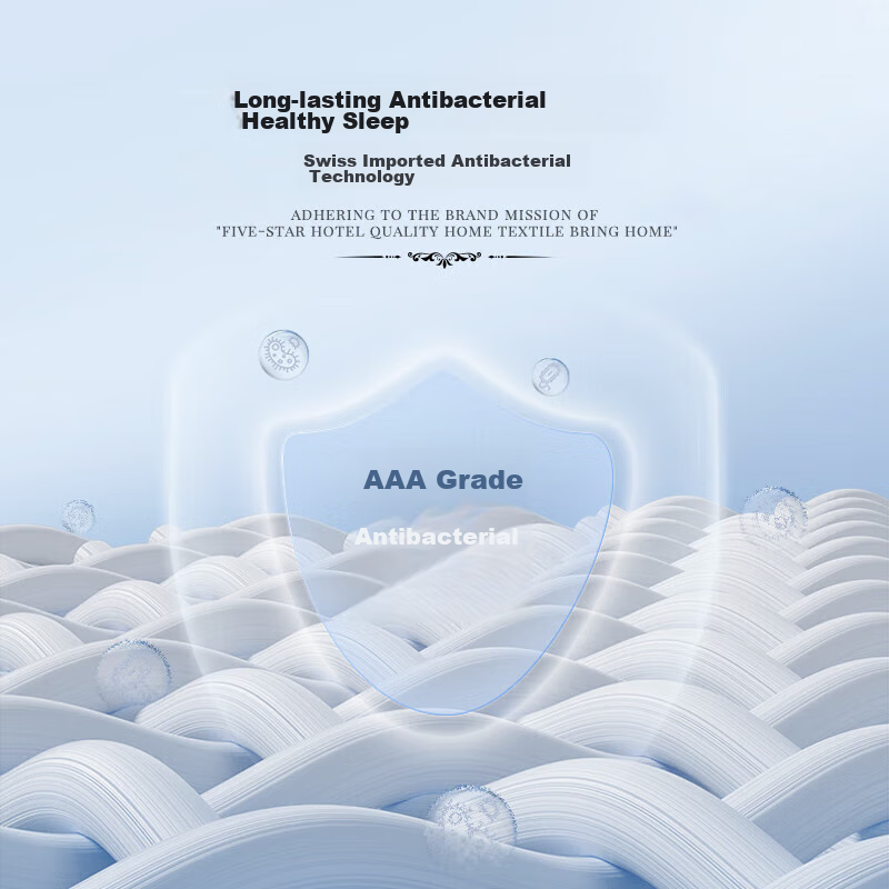 Kang'erxin Five-Star Hotel Mattress Pad, Non-Slip Foldable Embossed Fabric Prote...