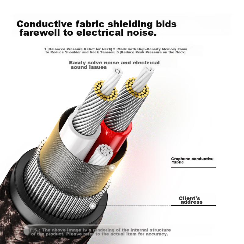 Lulian AUX Audio Cable, 3.5mm Male to Male Silver-Plated Car Audio Connection Ca...