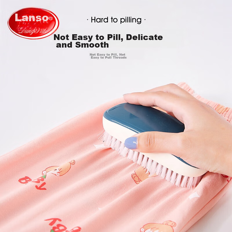 LangSha Children's Pajamas, Girls' Summer Thin Pure Cotton Sleepwear, for Older...