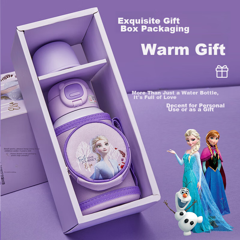 Disney Children's Insulated Cup with Straw, 316 Stainless Steel Baby Direct Drin...