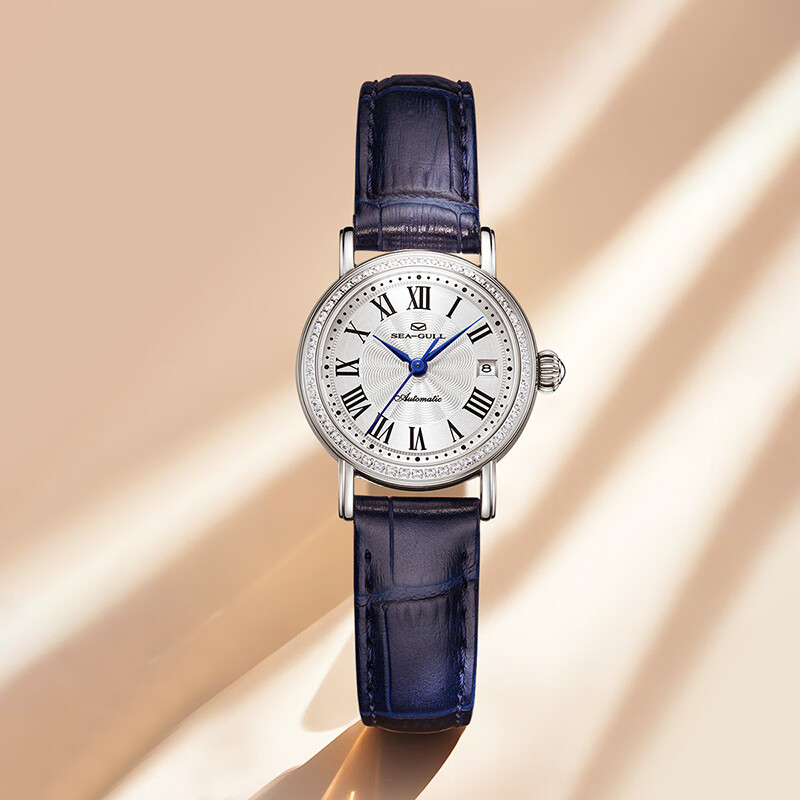 Seagull Ladies' Automatic Mechanical Watch, Small Delicate Ladies' Watch, Qixi G...