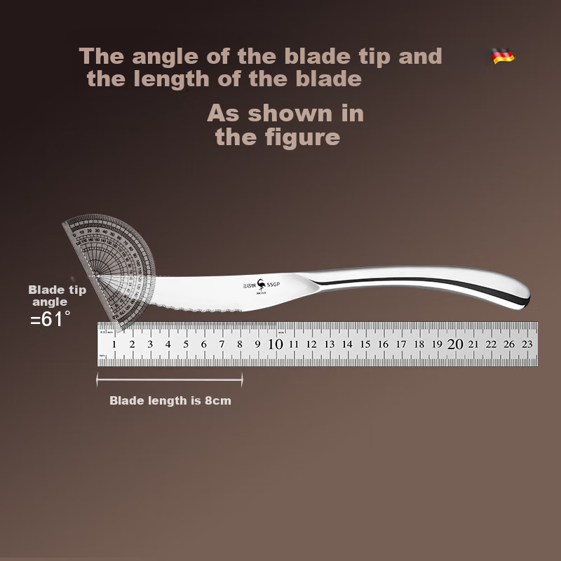 SanSiGang 316 Stainless Steel Steak Knife and Fork Western Cutlery Set Western S...