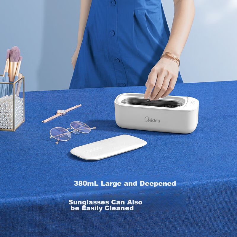 Midea Ultrasonic Cleaner, Eyeglass Cleaner, Jewelry Shaver, Watch And Denture Cl...