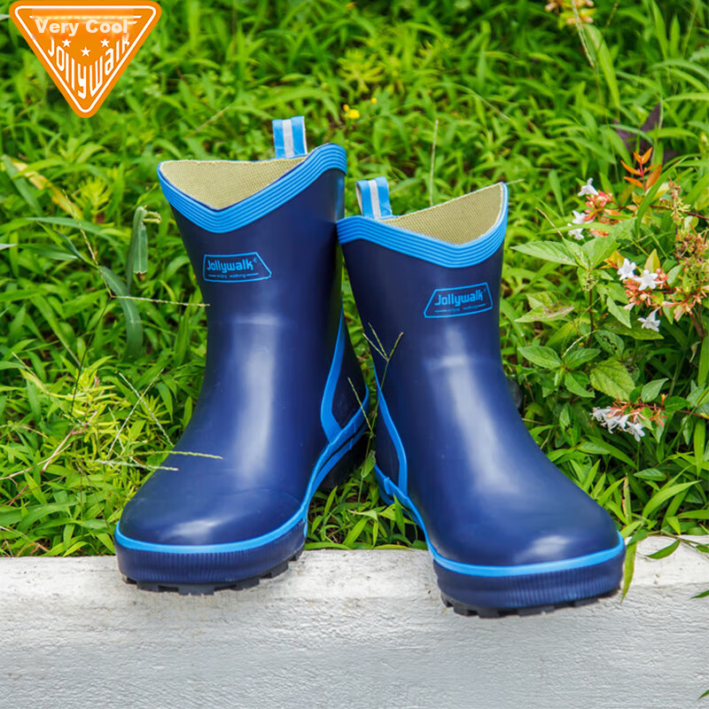 Jolly Walk Men's Water Shoes, Low-Top Rain Boots, Car Washing Fishing Rain Boots...