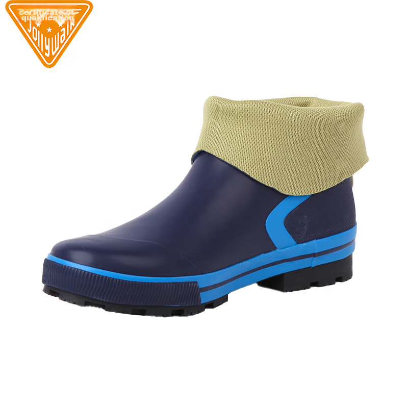 Jolly Walk Men's Water Shoes, Low-Top Rain Boots, Car Washing Fishing Rain Boots...