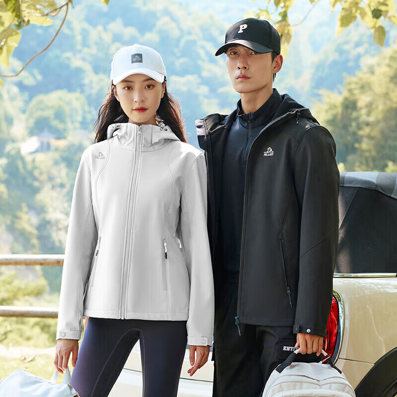 Pelliot [Fengdun] Outdoor Softshell Jacket for Men And Women, Windproof Autumn C...