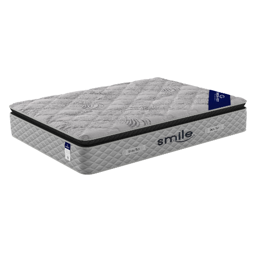 GREEN REST Smile Mattress – Padded Top Micro-Bonnell Spring with Eurolux Foam &...