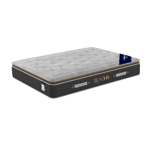 GREEN REST Exir Mattress – Padded Top Pocket Spring Mattress with Memory Foam &...