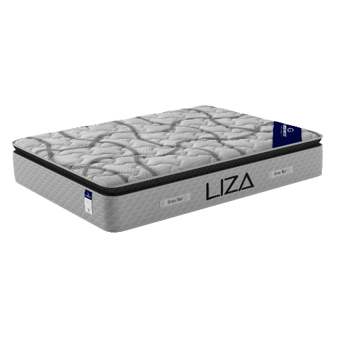 Green Rest Liza Mattress – Padded Top Micro-Bonnell Spring Mattress with Memory...