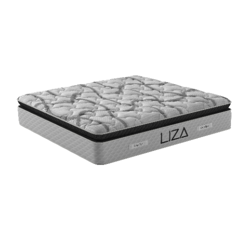 Green Rest Liza Mattress – Padded Top Micro-Bonnell Spring Mattress with Memory...