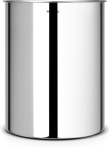 Brabantia Waste paper bin, 15 litre - Brilliant Steel