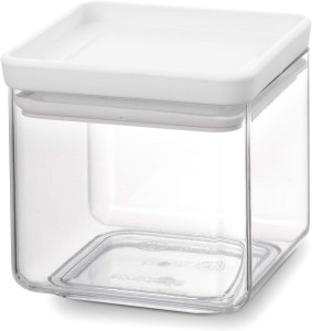 Brabantia Tasty+ Stackable square canister - 0.7 litre - Light Grey