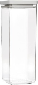 Brabantia Tasty+ Stackable square canister - 2.5 litre - Light Grey