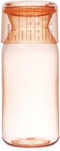 Brabantia Storage jar with measuring cup, 1.3 litre - Pink