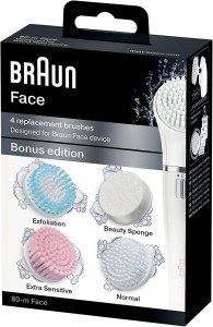 Braun SE80-M Cosmetics absorption, Complete Facial Cleansing Routine