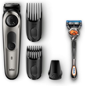 Braun Beard Trimmer, AutoSense, Precision Dial 39 length setting