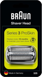Braun Series 3 32S Foil & Cutter Replacement Head, Compatible with Braun Series
