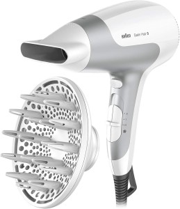 Braun Satin Hair 5 Power Perfection dryer - 2500 Watts Ultra Powerful, Ionic,