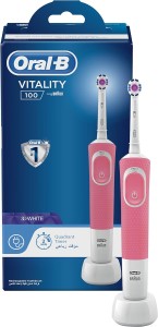 Oral B Vitality-100 Cross Action Rechargeable Toothbrush 20 minutes or 5 days